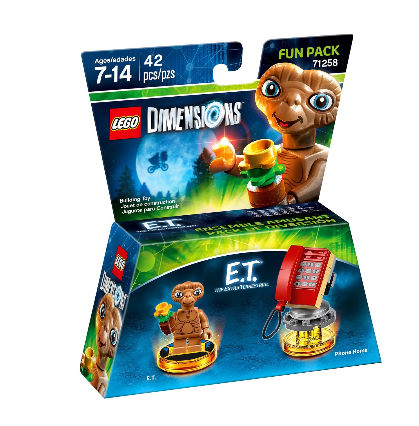 LEGO E.T. Fun Pack for Dimensions – Add-On Figure with Phone Home & In-Game Abilities