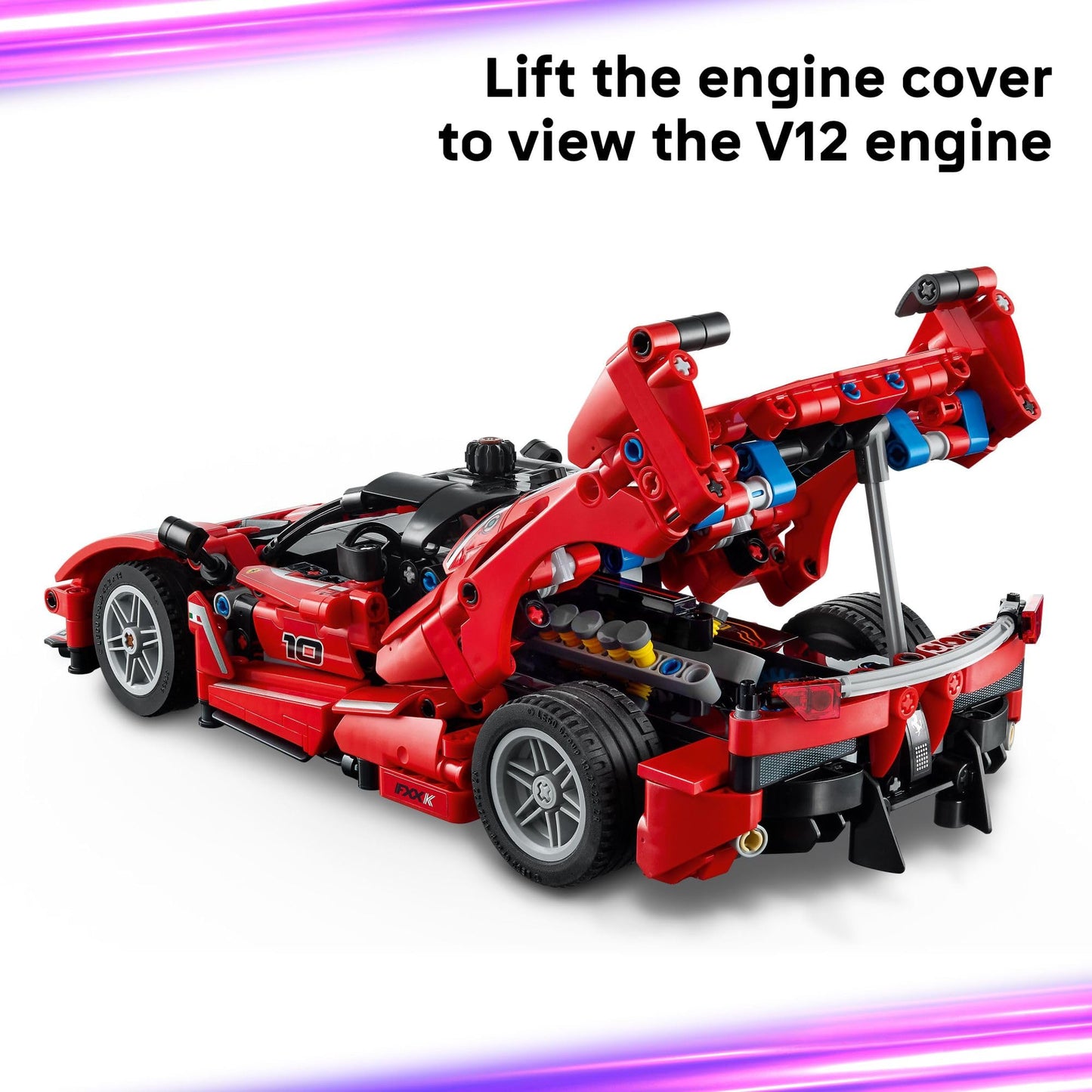 LEGO Technic Ferrari FXX K 42212 – 897-Piece Building Toy for Kids 10+