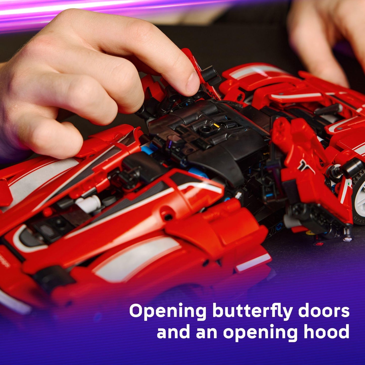 LEGO Technic Ferrari FXX K 42212 – 897-Piece Building Toy for Kids 10+