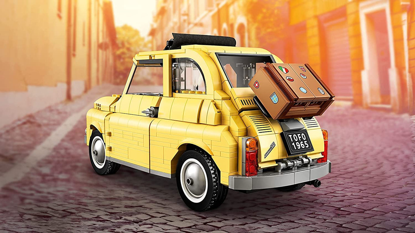 LEGO Creator Expert Fiat 500 10271 – Advanced Model Car Kit for Adults & Fans