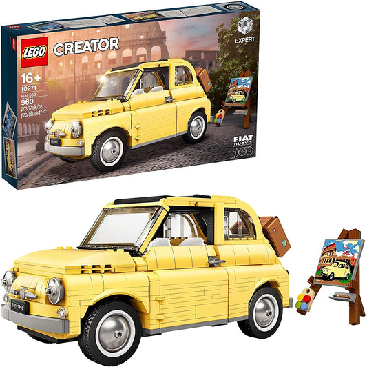 LEGO Creator Expert Fiat 500 10271 – Advanced Model Car Kit for Adults & Fans