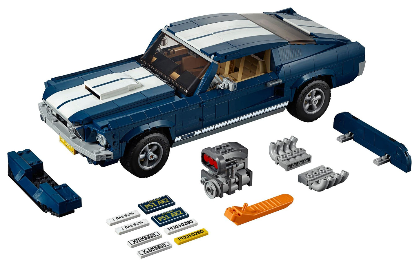 LEGO Creator Expert Ford Mustang 10265 – Exclusive Advanced Collector’s Car Model for Adults & Teens