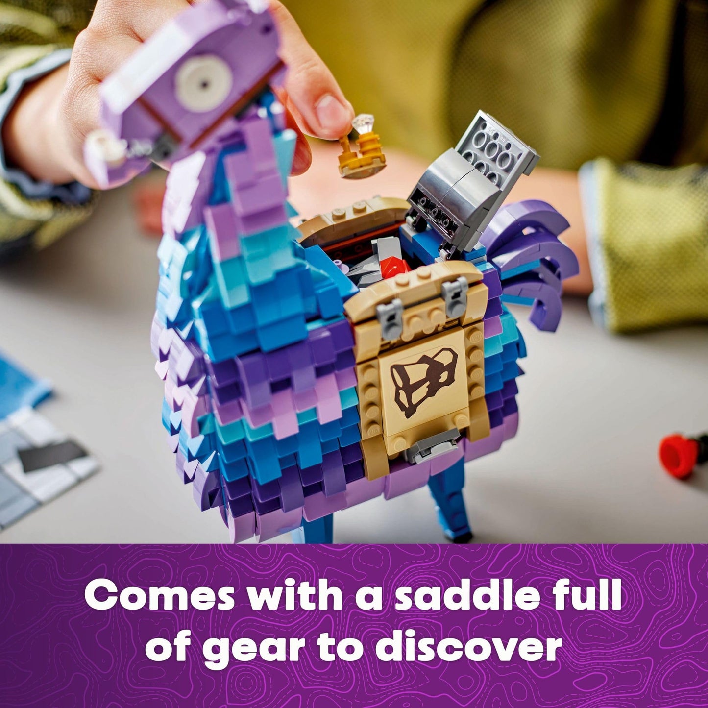 LEGO Fortnite Supply Llama Building Set (77071) – Collectible Display Toy for Gamers