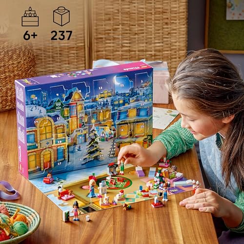 LEGO Friends Advent Calendar 2025 (42668) – 237-Piece Christmas Countdown for Kids 6+