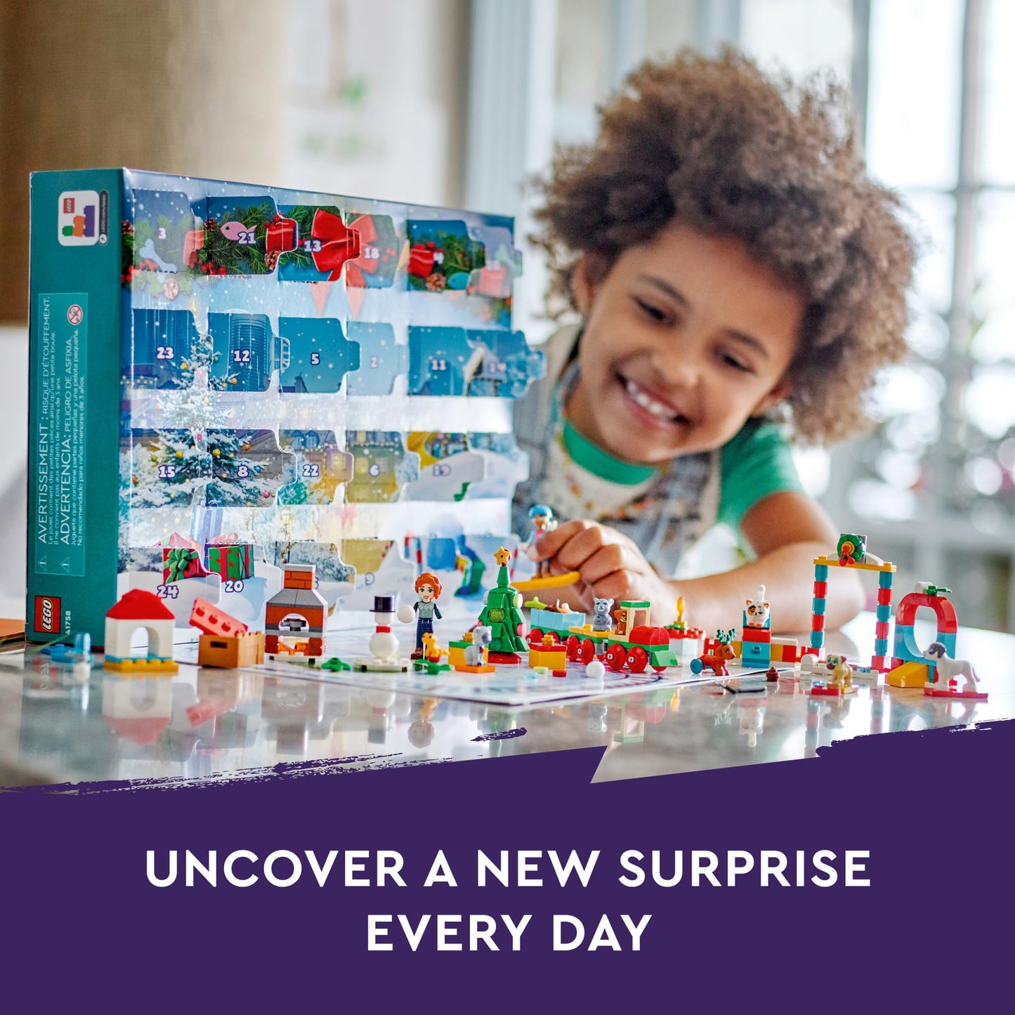 LEGO Friends Advent Calendar 41758 (2023) – 24 Daily Surprises, 2 Mini-Dolls & 8 Pets