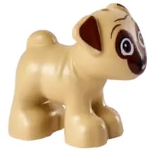LEGO Friends Pug with Doghouse Micro Set (24 pcs) – Bakery-Inspired, Compact Build