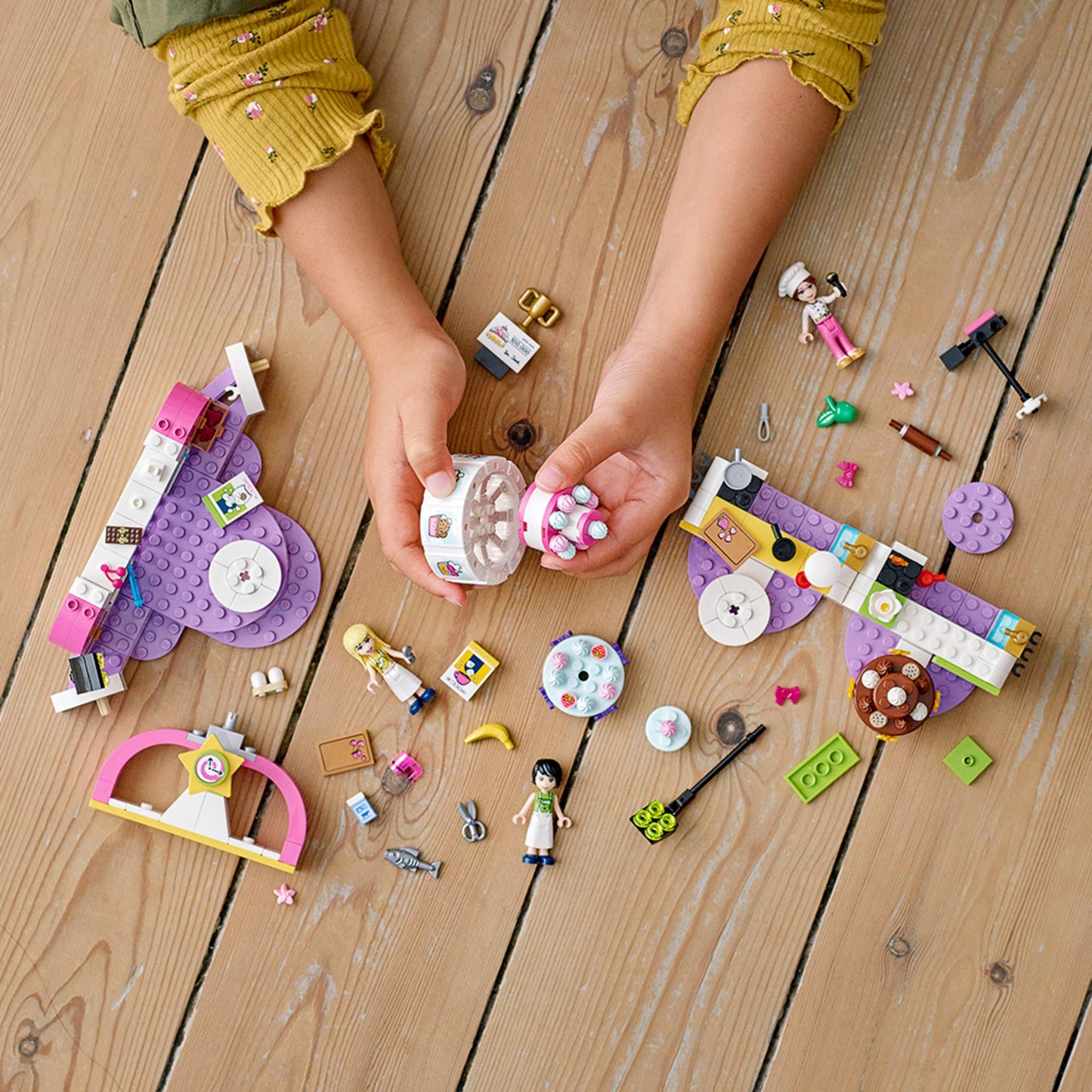 LEGO Friends Baking Competition 41393 Building Kit | 361 Pieces, 3 Mini-Dolls