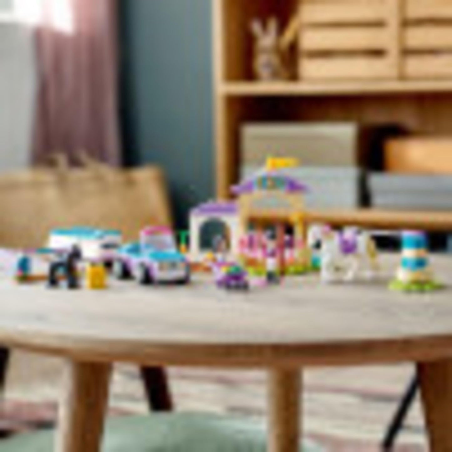 LEGO Friends Horse Training and Trailer Set 41441 – Stables, Car & Foal Figure | Gift for Kids 4+