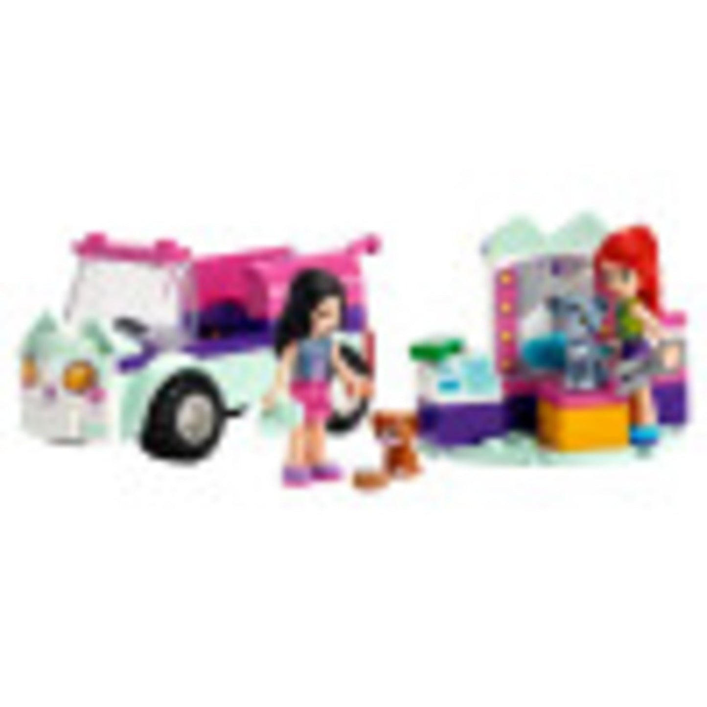 LEGO Friends Cat Grooming Car 41439 Building Kit | Creative Play for Ages 4+