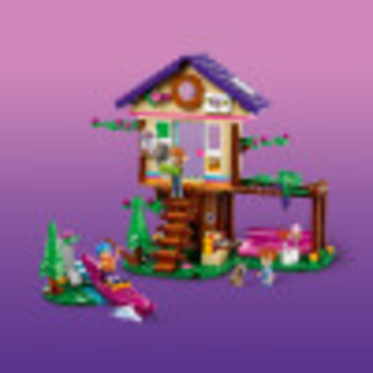 LEGO Friends Forest House 41679 Building Kit | Tree House Adventure