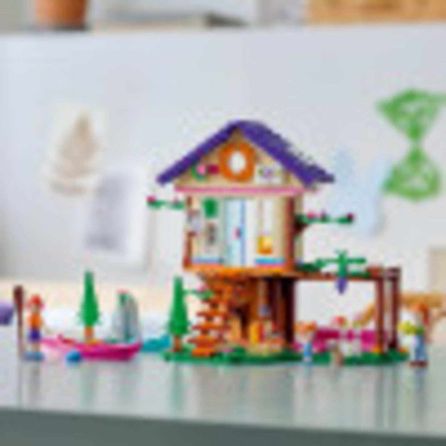 LEGO Friends Forest House 41679 Building Kit | Tree House Adventure