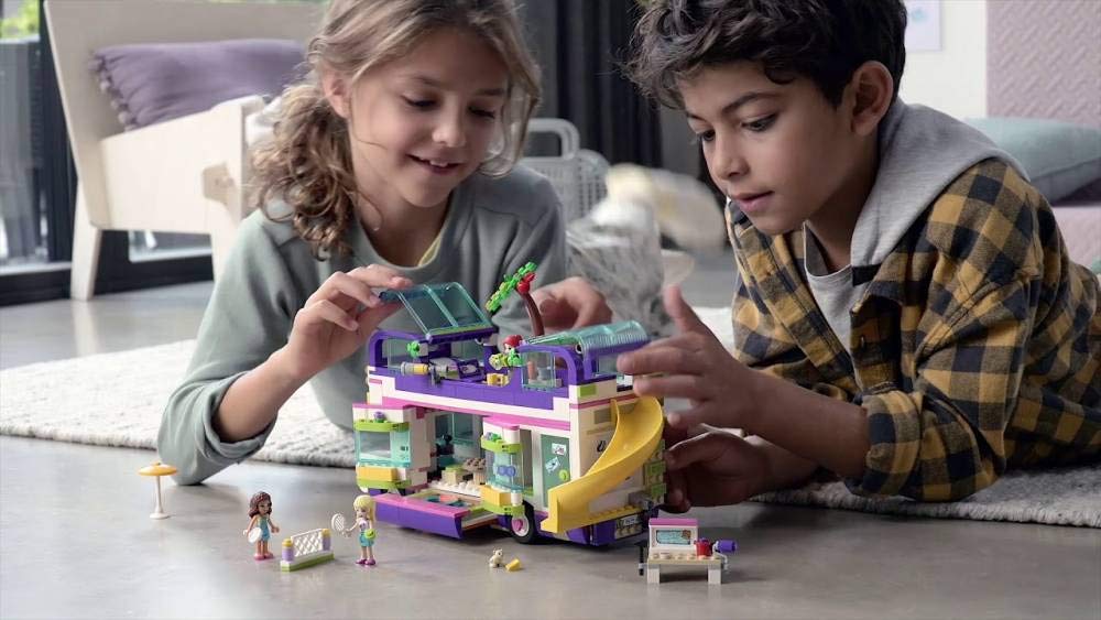LEGO Friends Friendship Bus 41395 – Heartlake City Playset (778 Pieces)