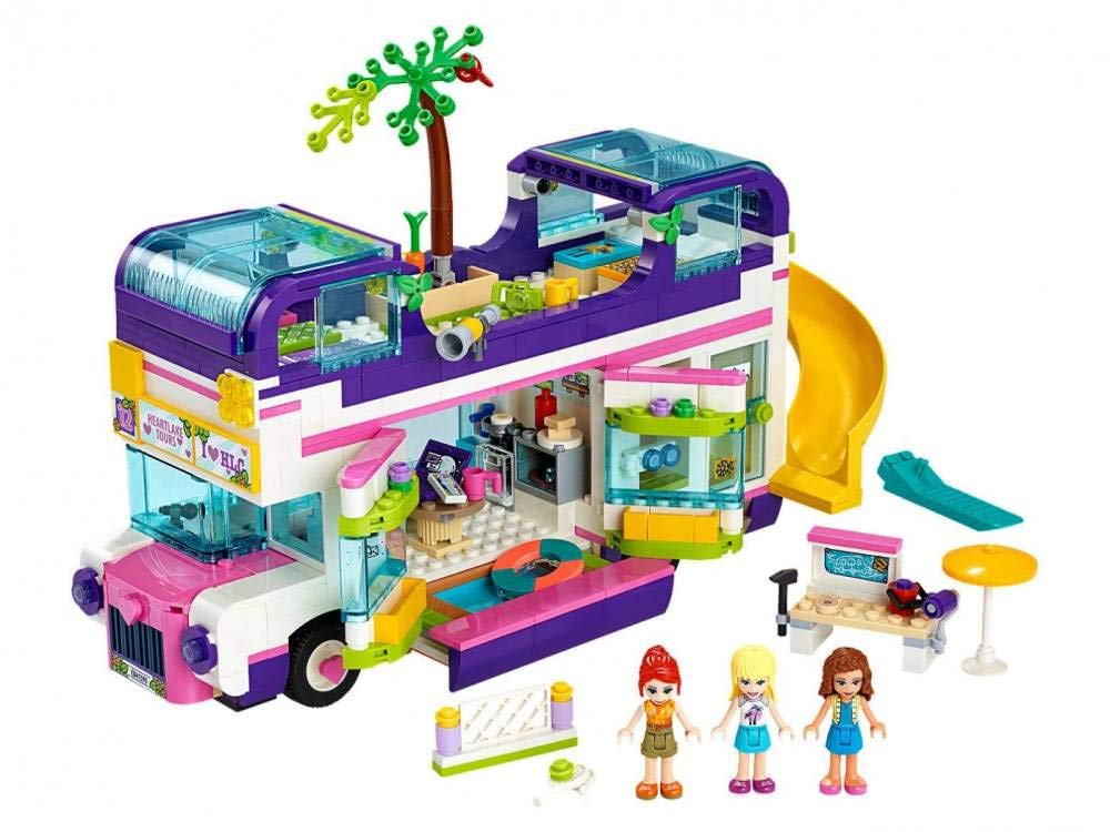 LEGO Friends Friendship Bus 41395 – Heartlake City Playset (778 Pieces)