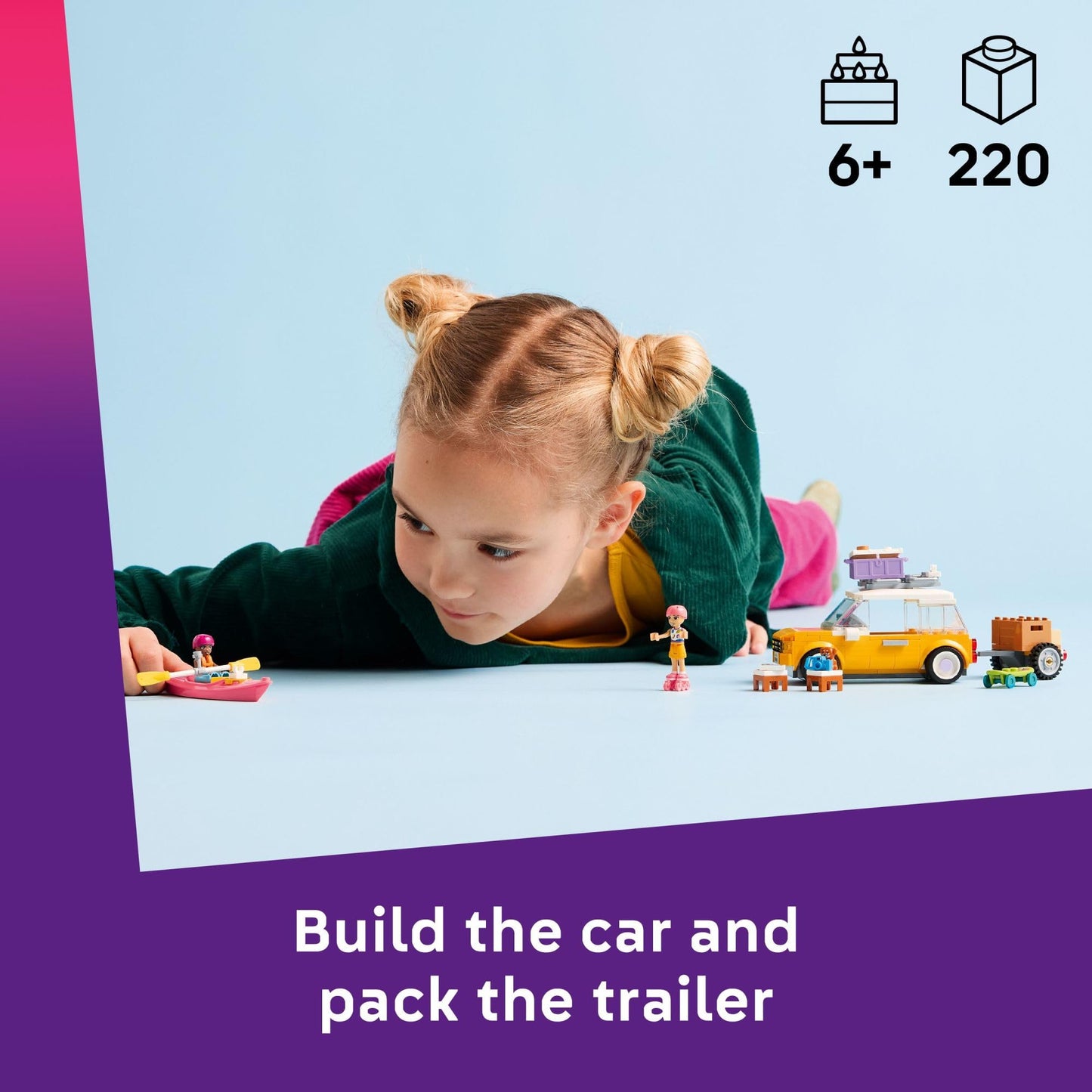 LEGO Friends Friendship Road-Trip Travel Car (42659) | Buildable Storytelling Toy for Ages 6+