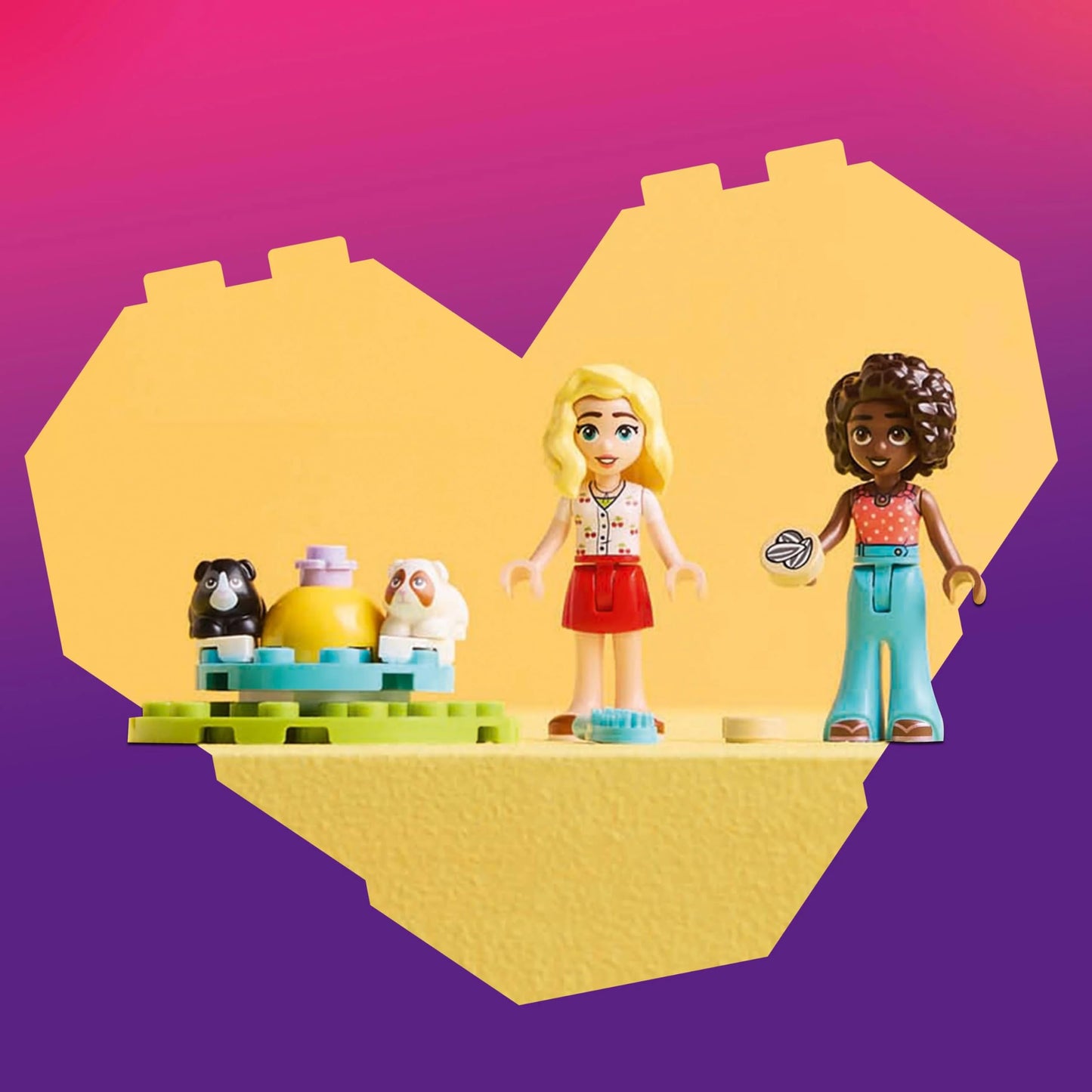 LEGO Friends Guinea Pig Playground 42640 – Build, Pretend Play & Pet Care for Kids 5+