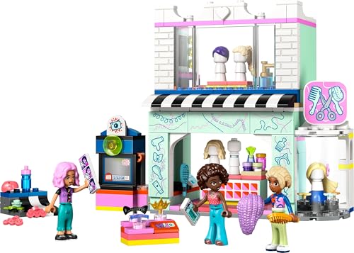 LEGO Friends Hair Salon & Accessories Shop 42662 – Imaginative Pretend Play Set for Kids 7+