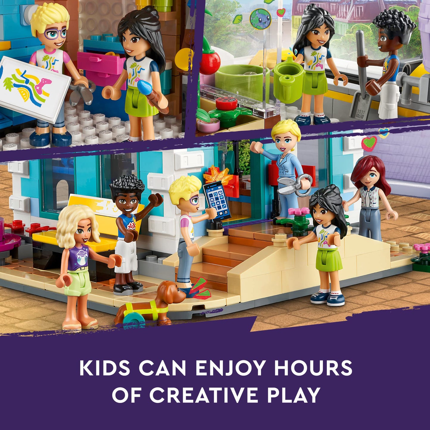LEGO Friends Heartlake City Community Center 41748 | Creative Building Toy Set for Ages 9+