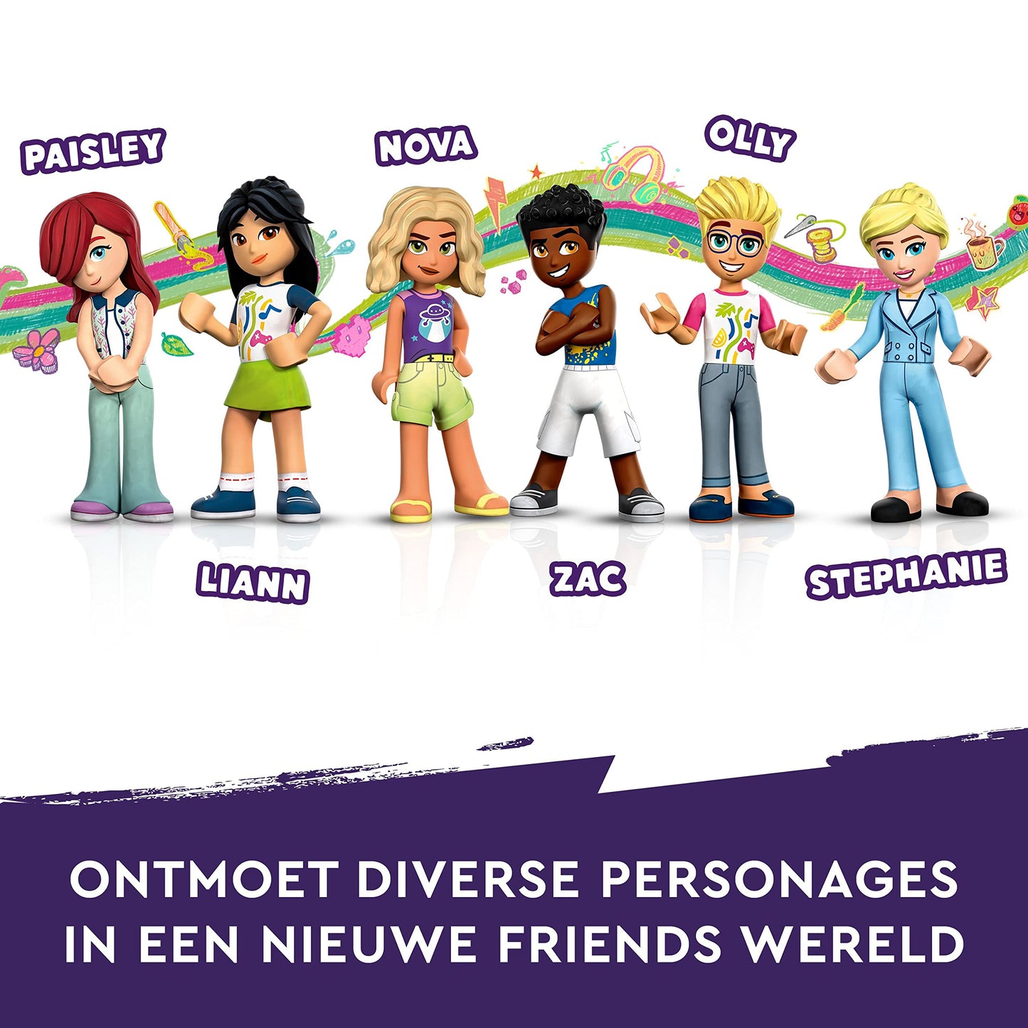 LEGO Friends Heartlake City Community Centre – 5-Floor Modular Building Set (41748)