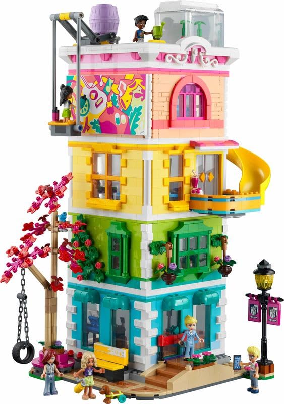 LEGO Friends Heartlake City Community Centre – 5-Floor Modular Building Set (41748)