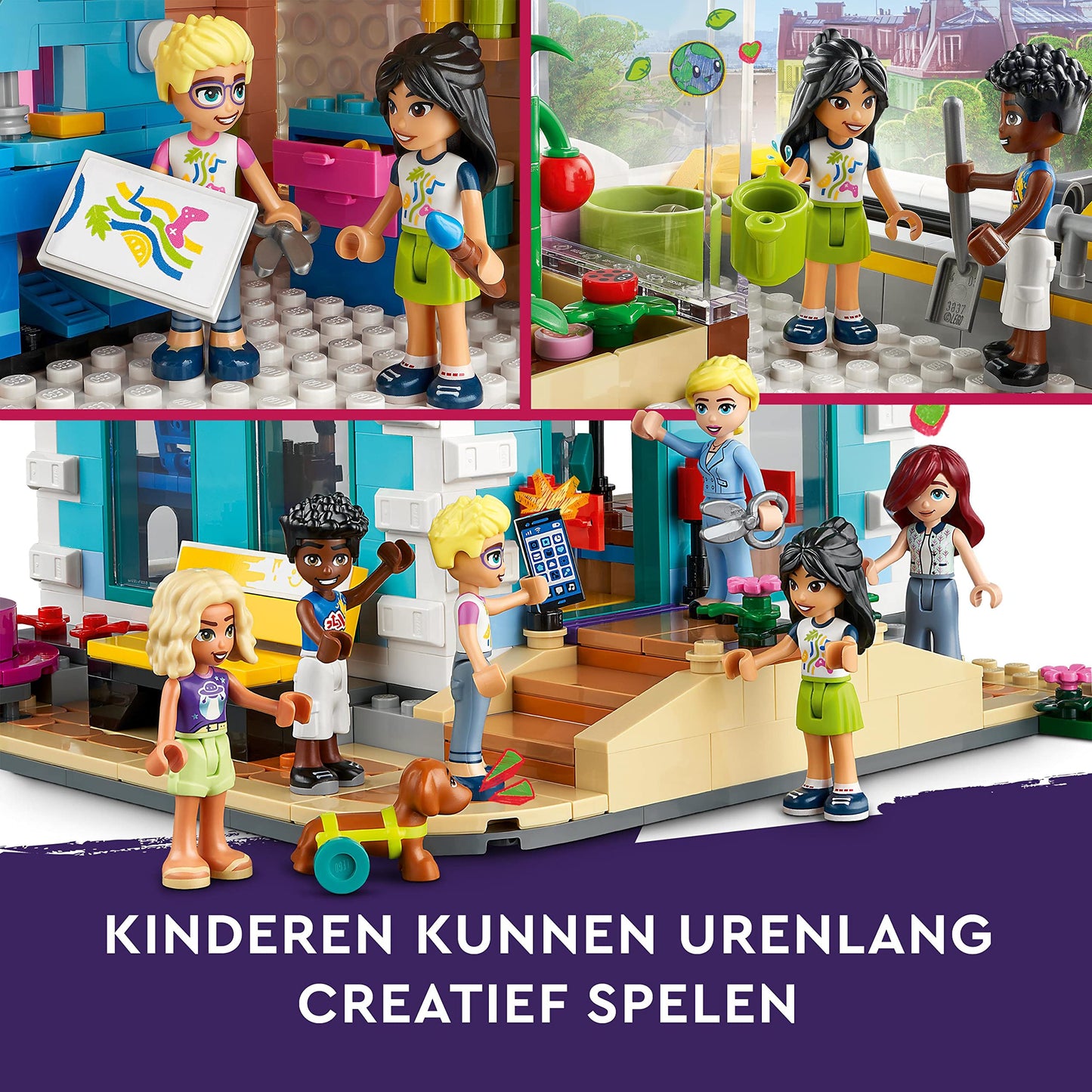 LEGO Friends Heartlake City Community Centre – 5-Floor Modular Building Set (41748)