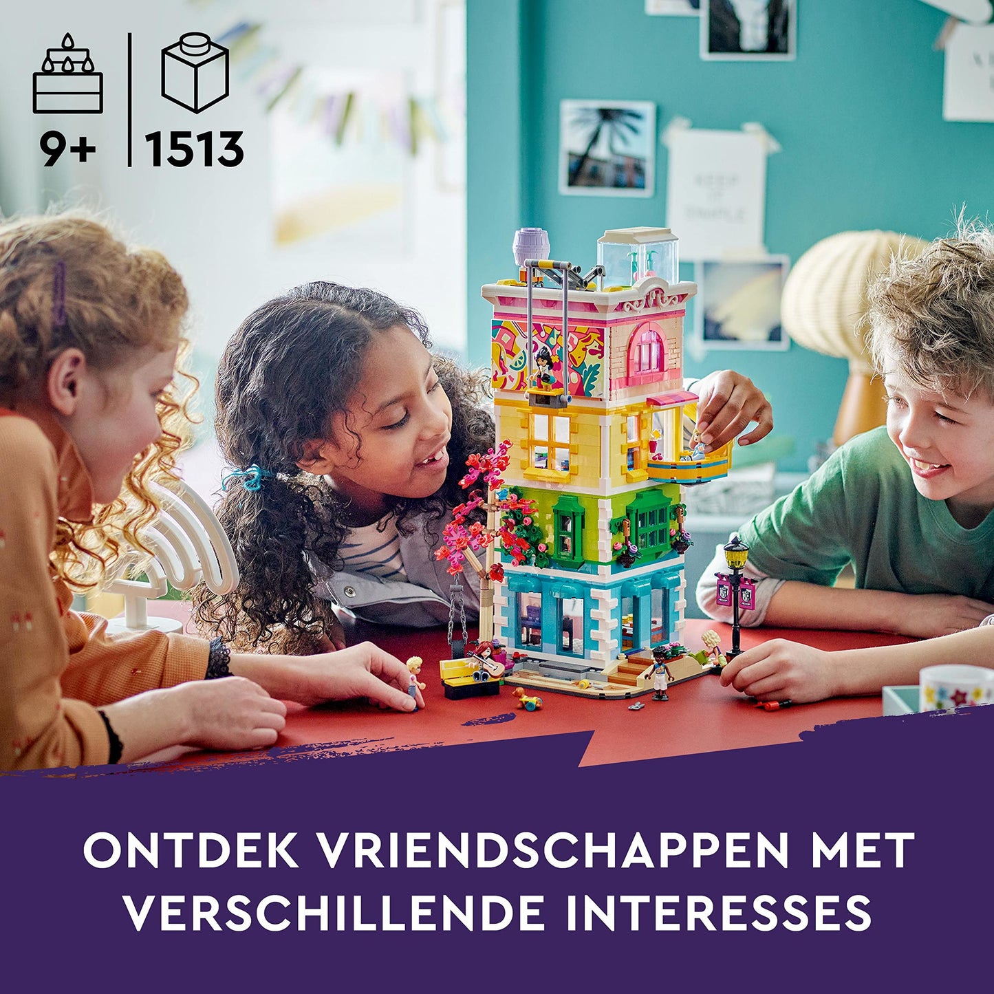 LEGO Friends Heartlake City Community Centre – 5-Floor Modular Building Set (41748)