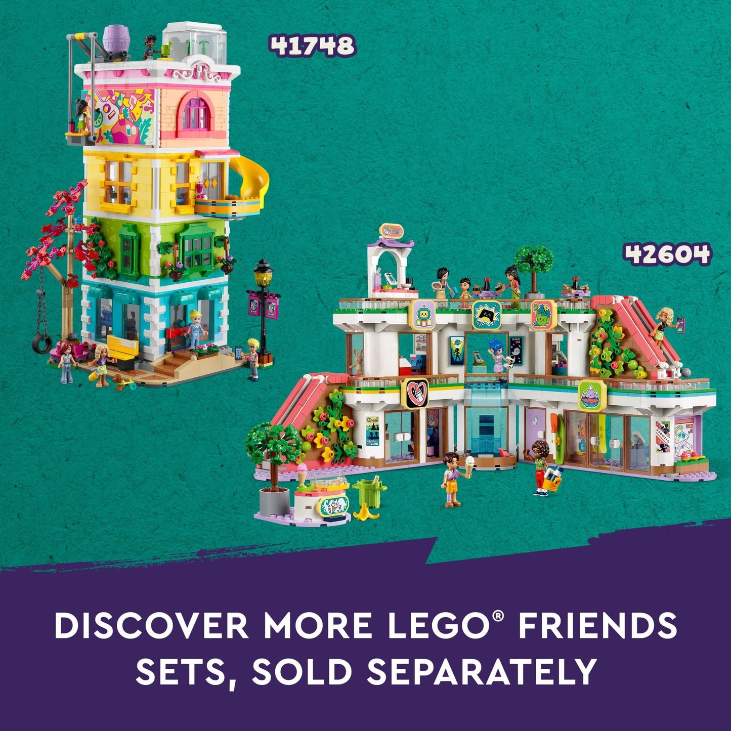 LEGO Friends Heartlake City Preschool Classroom Toy 42636 — Creative Playset for Kids 4+