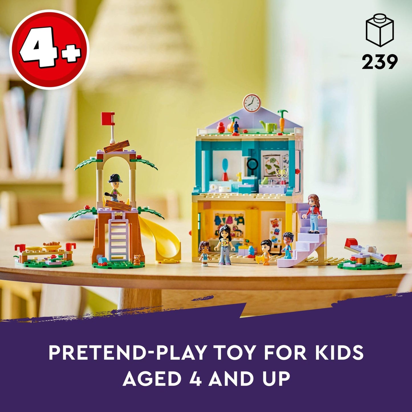 LEGO Friends Heartlake City Preschool Classroom Toy 42636 — Creative Playset for Kids 4+