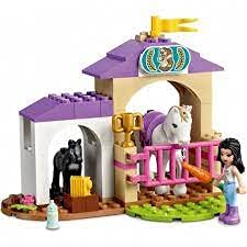 LEGO Friends Horse Training and Trailer Set 41441 – Stables, Car & Foal Figure | Gift for Kids 4+