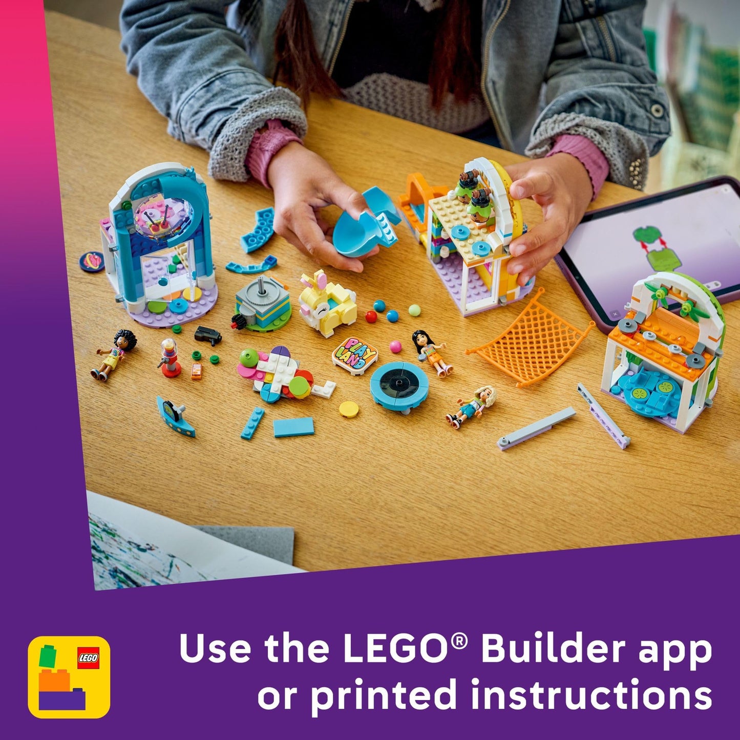 LEGO Friends Fun Indoor Playground 42686 – 668-Piece Pretend Play Set with Sonia, Liann & Nova