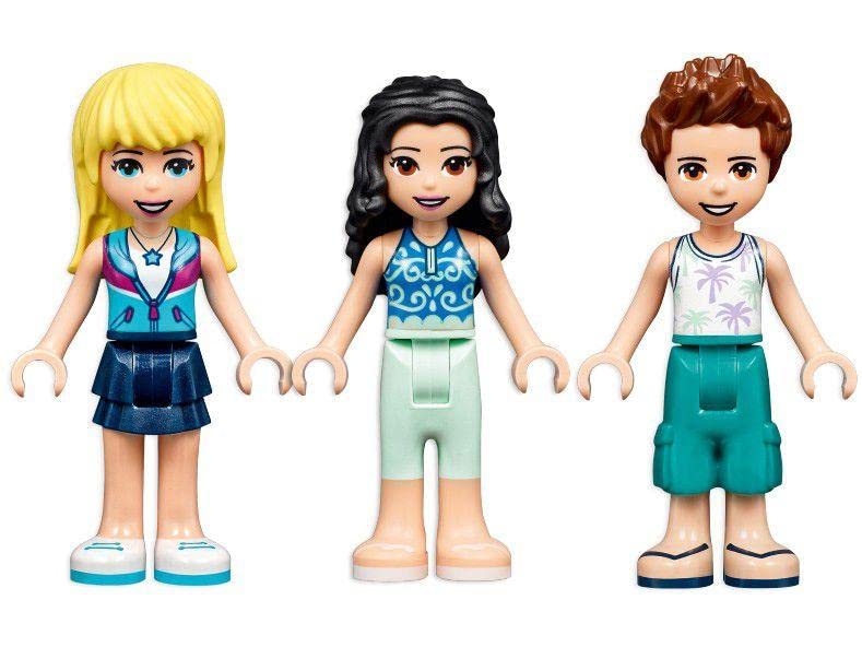 LEGO Friends Forest Camper Van and Sailboat 41681 – 487 Pieces