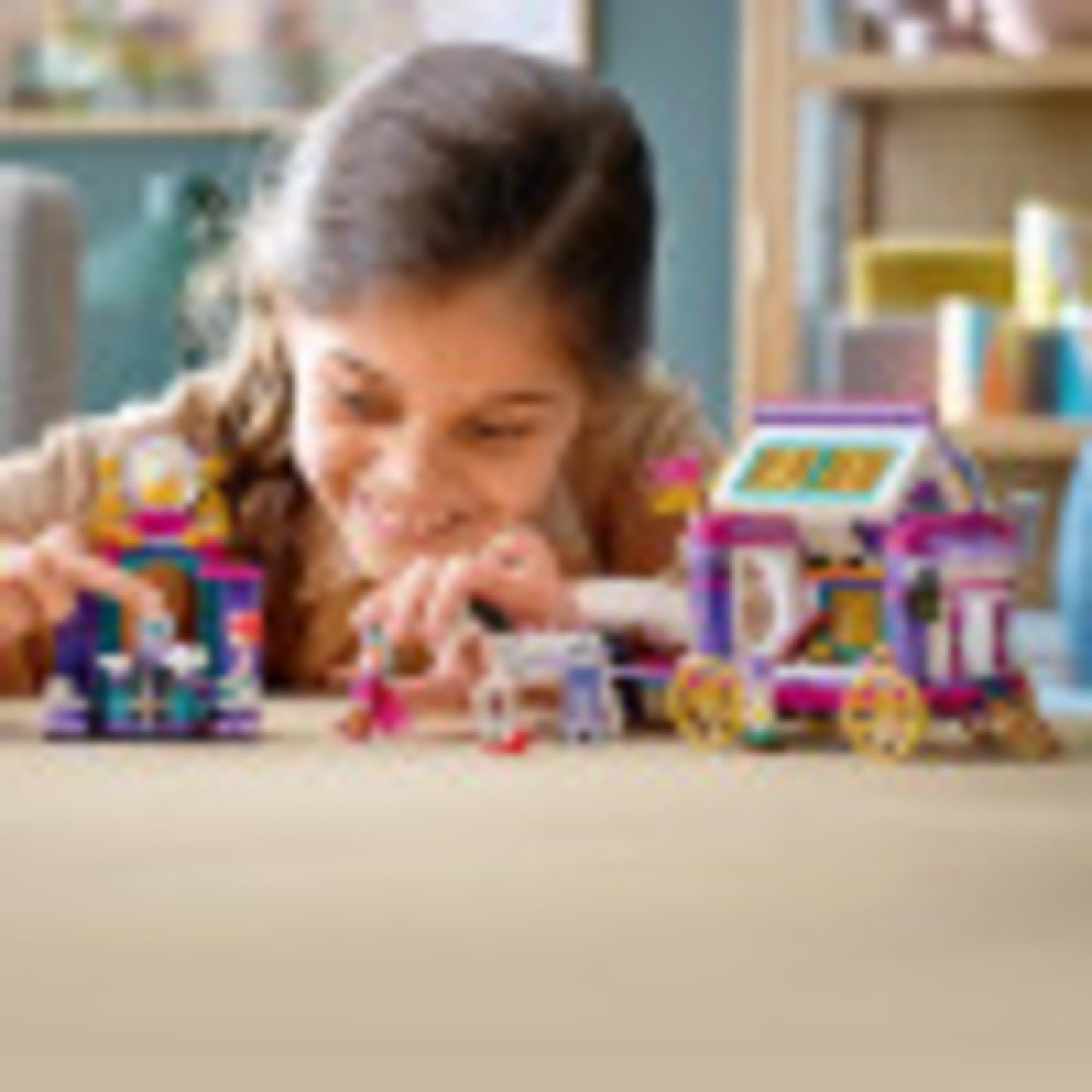 LEGO Friends Magical Caravan 41688 Building Kit | Creative Vehicle Toy for Kids, 348 Pieces, 2021