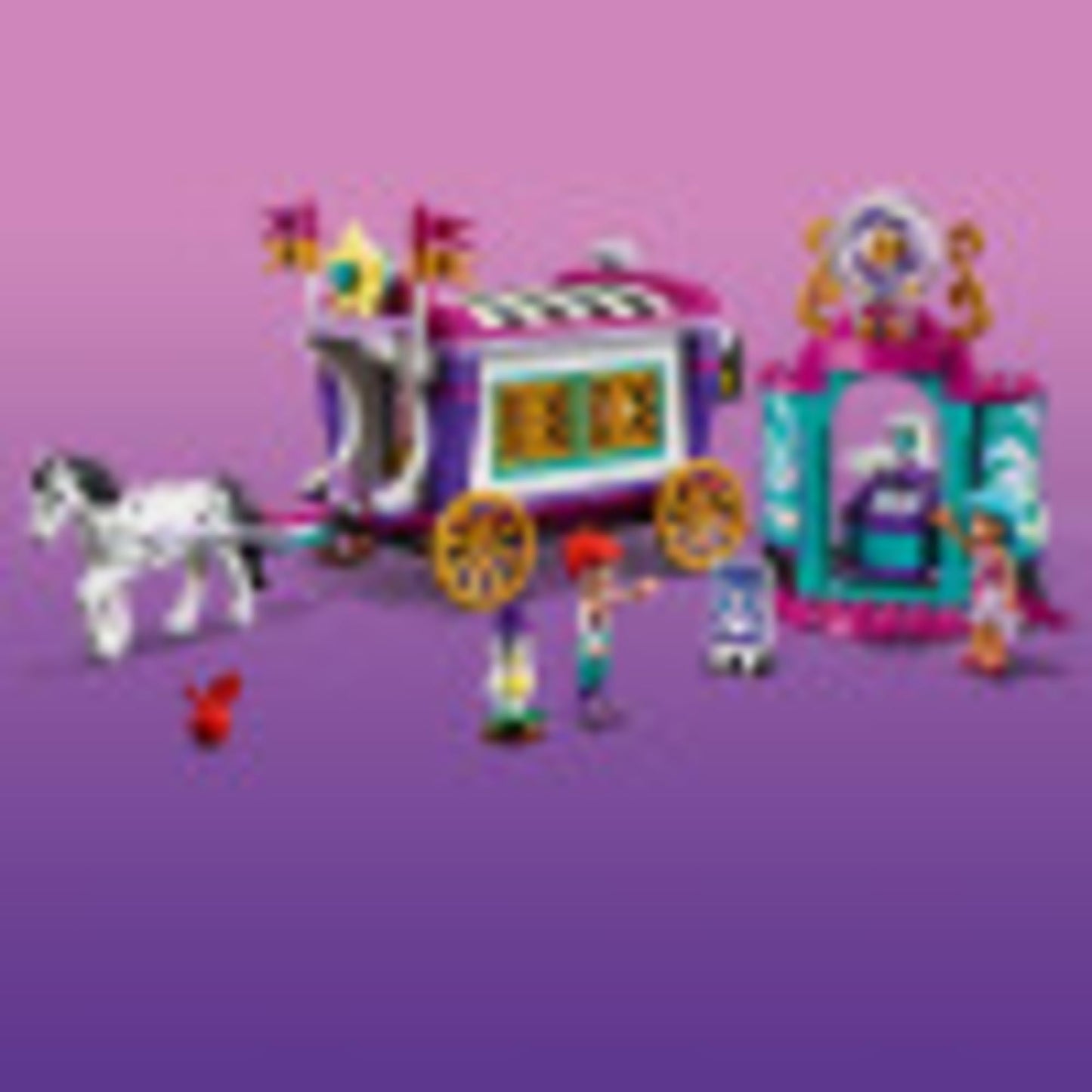 LEGO Friends Magical Caravan 41688 Building Kit | Creative Vehicle Toy for Kids, 348 Pieces, 2021
