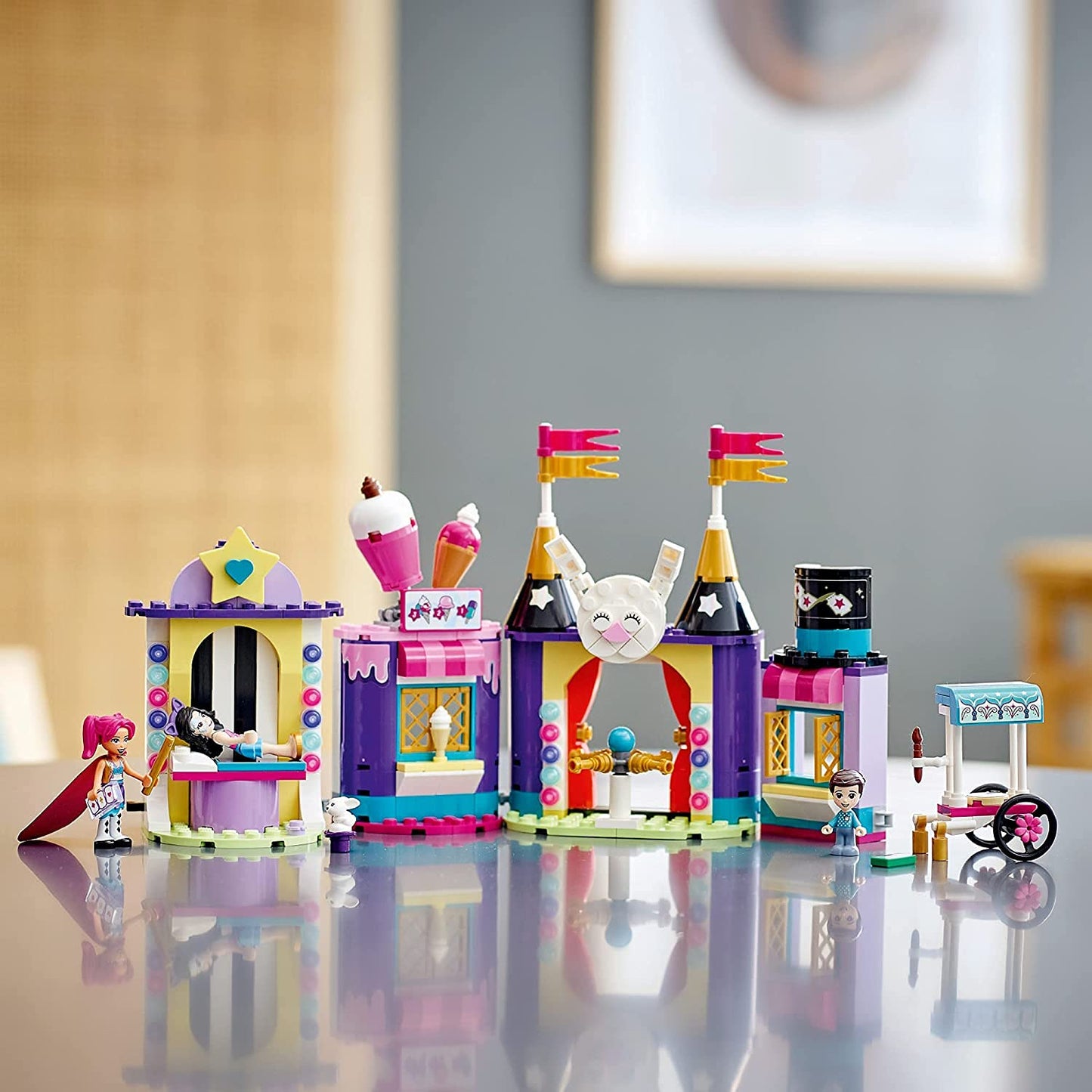 LEGO Friends Magical Funfair Stalls 41687 | Carnival Pretend Play Kit — 361 Pieces | New 2021