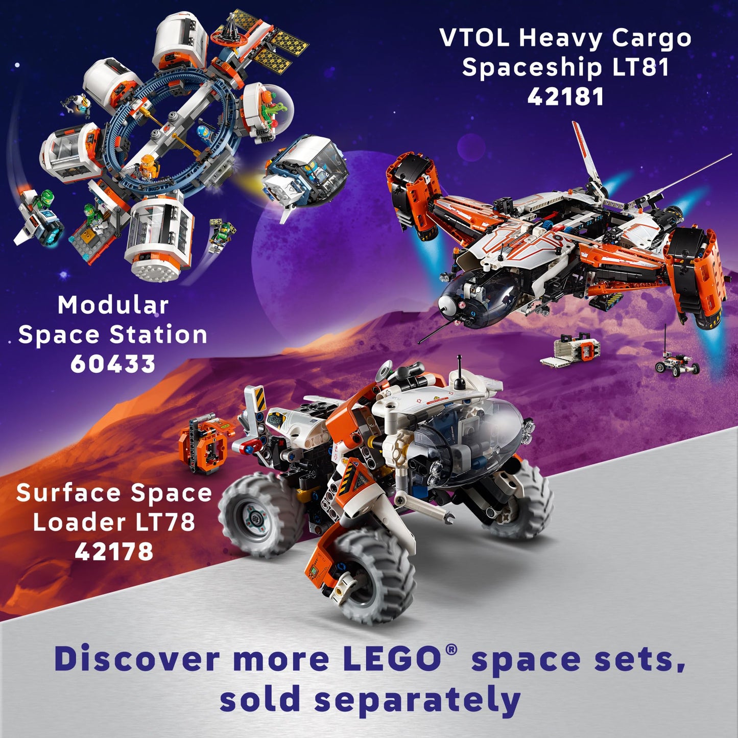 LEGO Friends Mars Space Base and Rocket Set (42605) – STEM Space Toy for Kids 8+