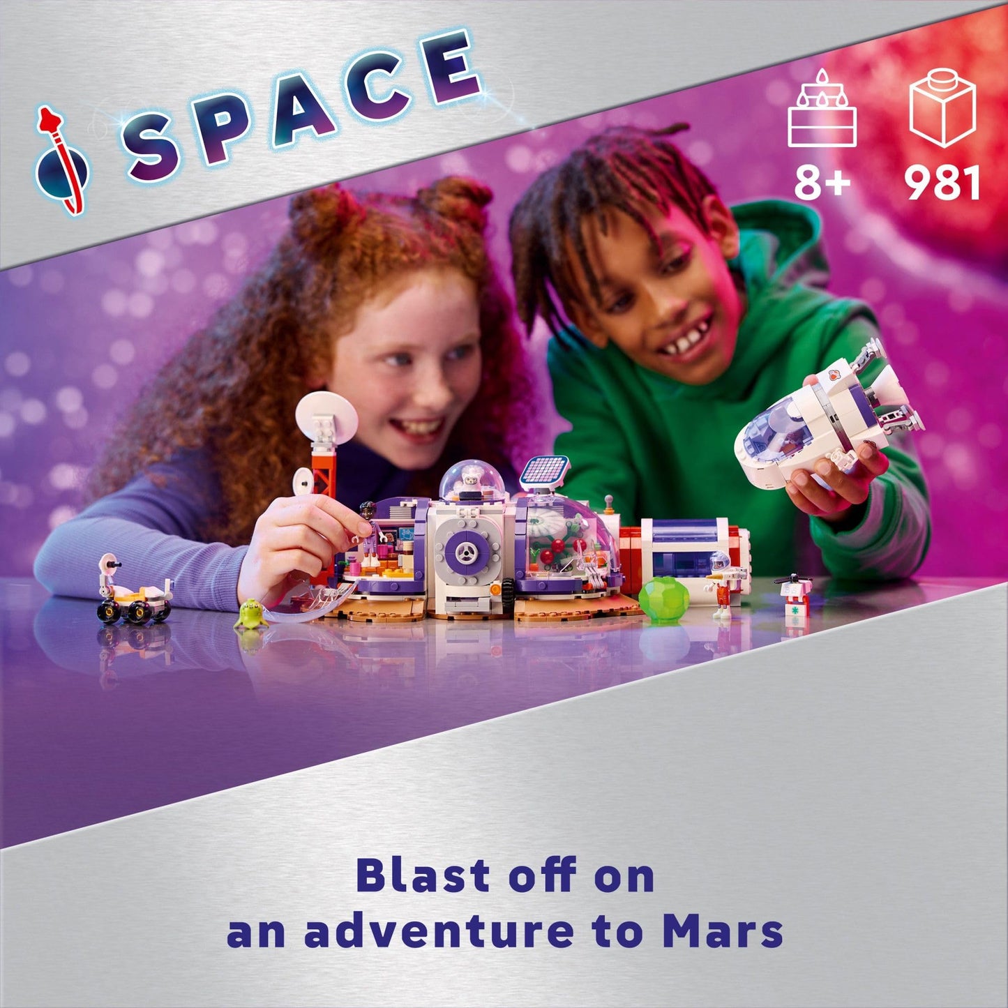 LEGO Friends Mars Space Base and Rocket Set (42605) – STEM Space Toy for Kids 8+