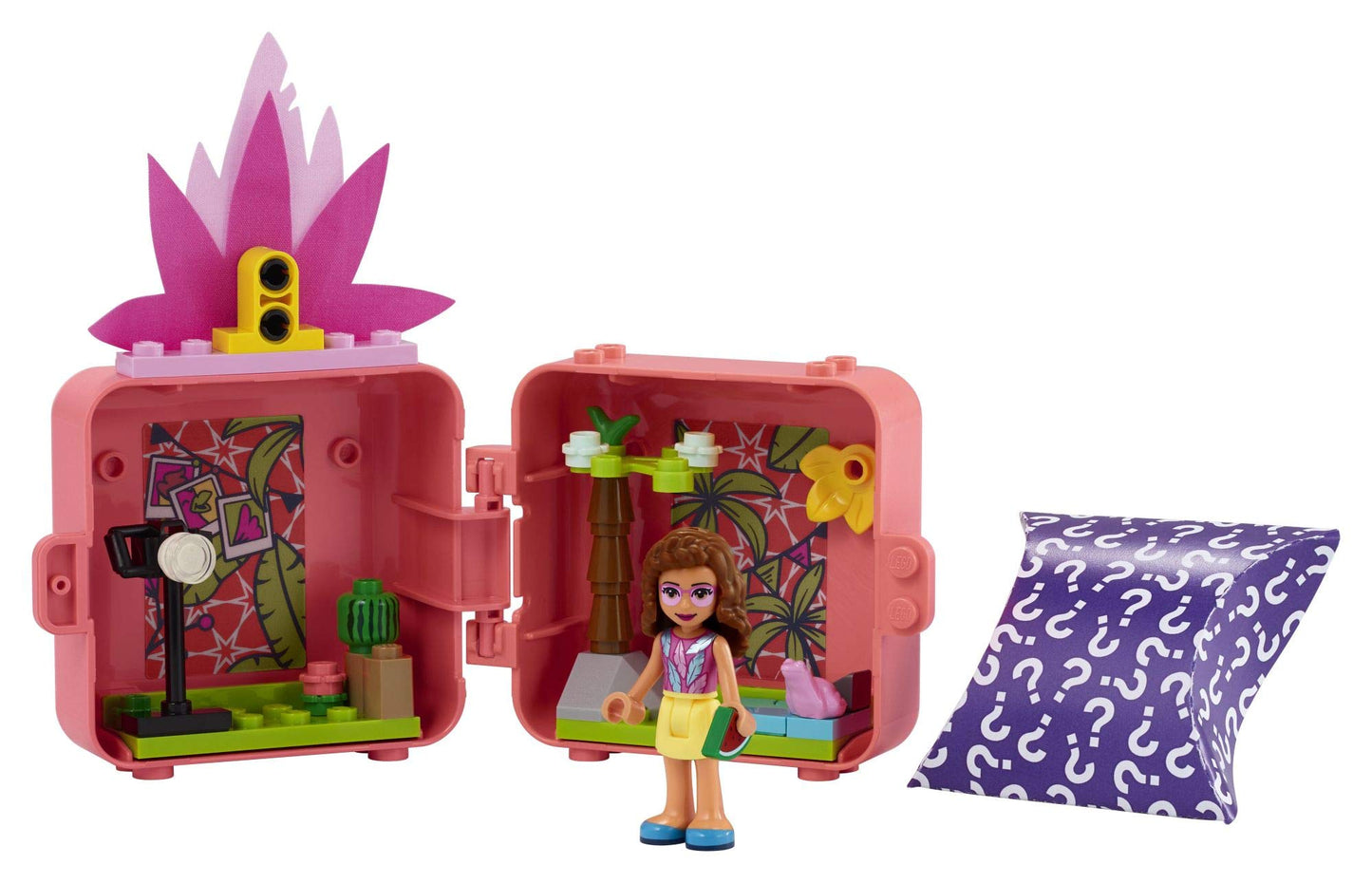 LEGO Friends Olivia's Flamingo Cube (41662) – Portable 41-Piece Playset