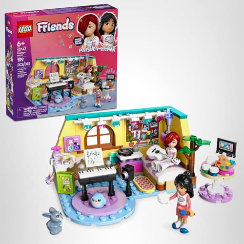 LEGO Friends Paisley’s Room 42647 – Art & Music Playset with 2 Minidolls