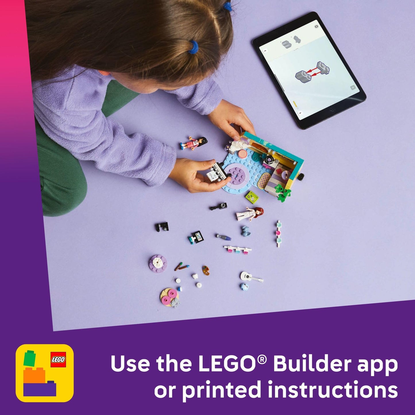 LEGO Friends Paisley’s Room 42647 – Art & Music Playset with 2 Minidolls