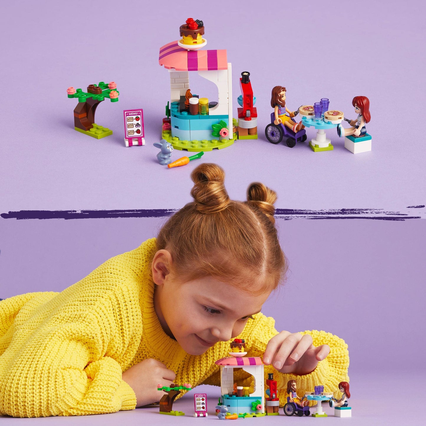 LEGO Friends Pancake Shop 41753 – Creative Toy Café with Luna & Paisley