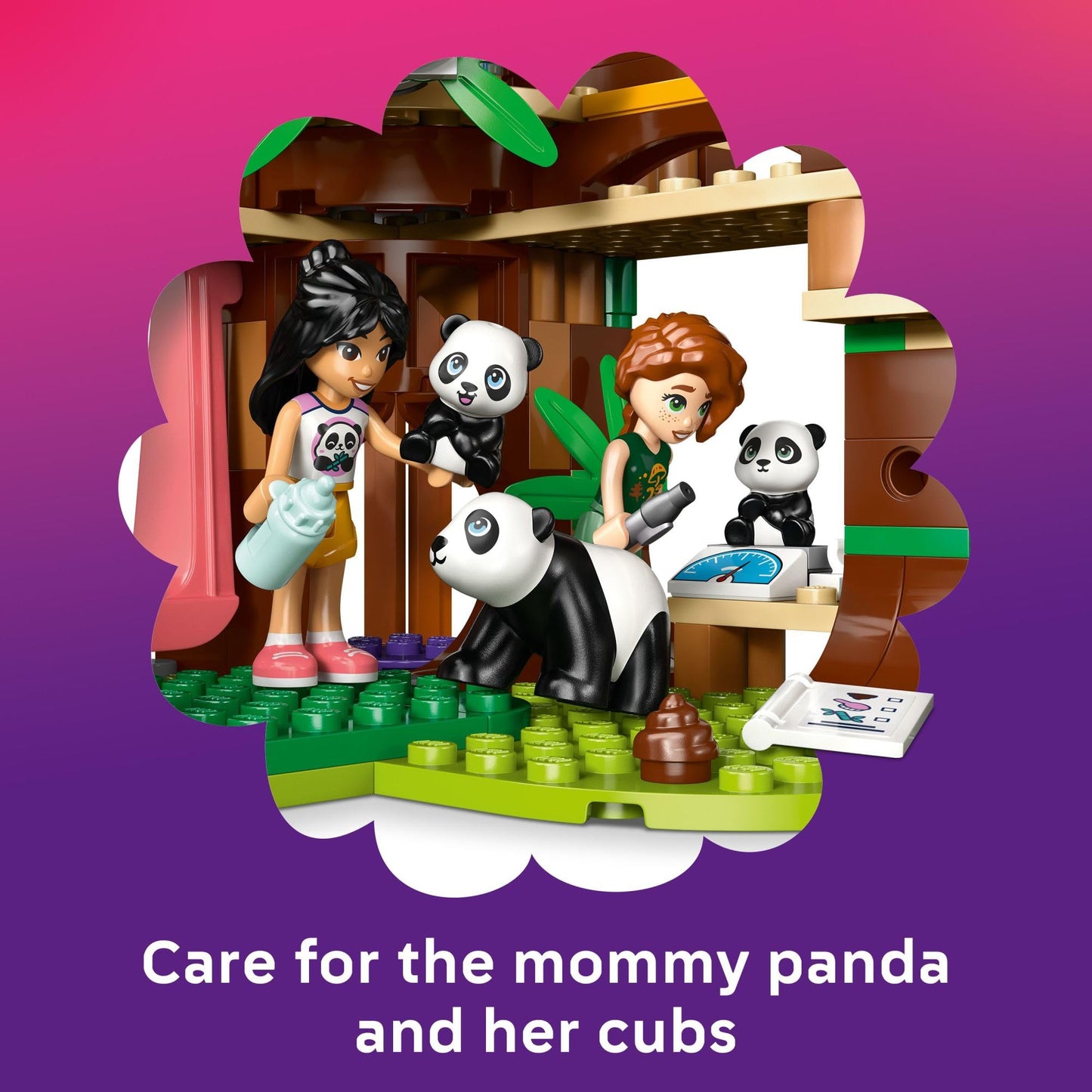 LEGO Friends Panda Sanctuary Animal Care (42648) – Build, Nurture & Explore with Panda Toys