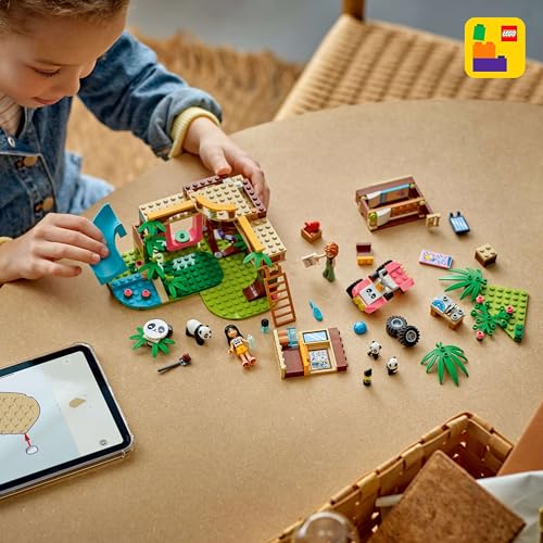 LEGO Friends Panda Sanctuary 42648 | Creative Wildlife Playset for Kids 7–9