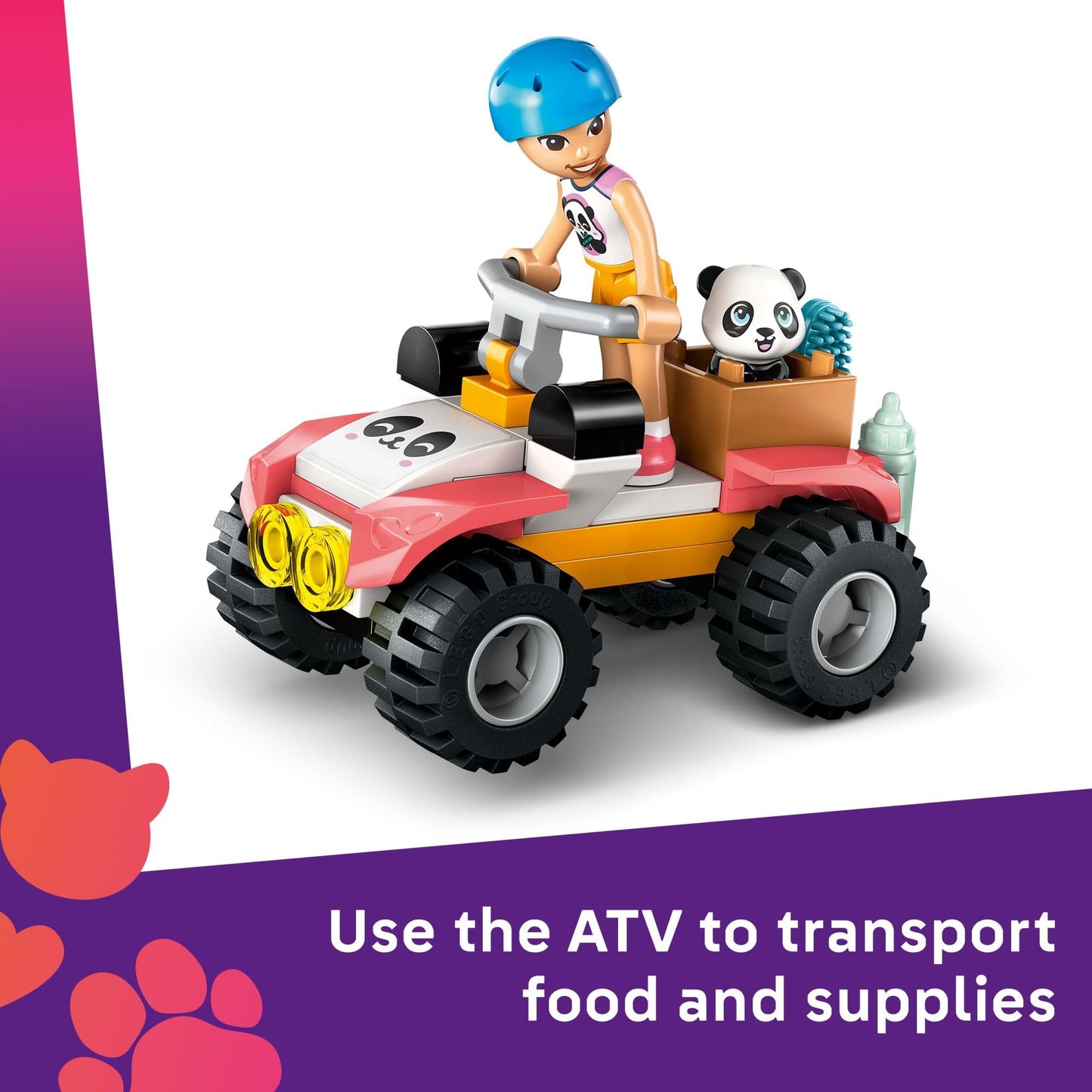 LEGO Friends Panda Sanctuary Animal Care (42648) – Build, Nurture & Explore with Panda Toys