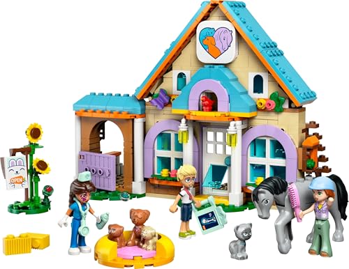 LEGO Friends Animal Hospital and Pets 42651 – Vet Clinic Playset for Kids 7+