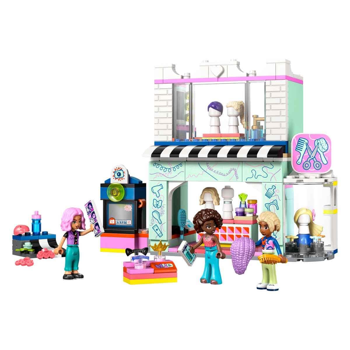 LEGO Friends Hair Salon & Accessories Shop 42662 – Imaginative Pretend Play Set for Kids 7+