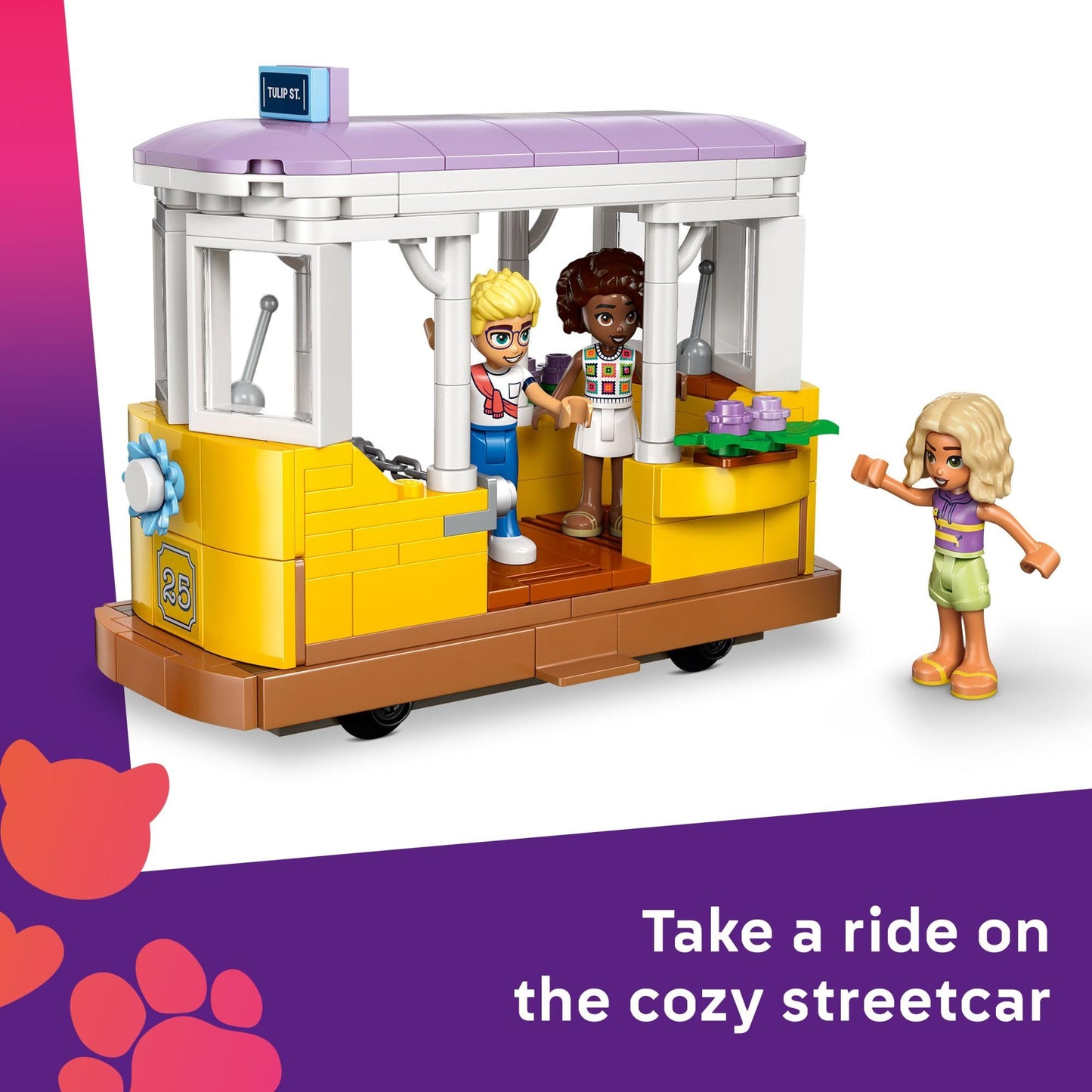 LEGO Friends Plant Café & Flower Shop 42671 – Pretend Play Set with 4 Minidolls