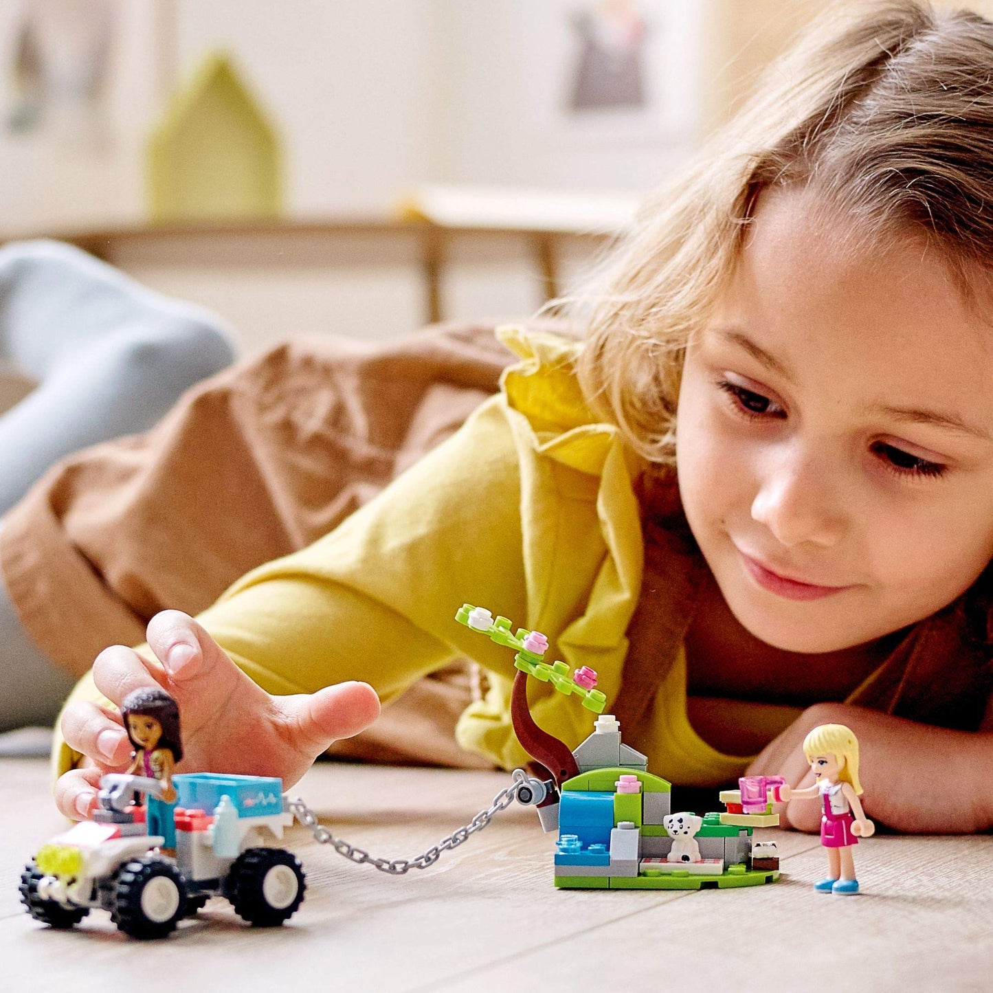 LEGO Friends Vet Clinic Rescue Buggy 41442 | 100 Pieces | Vet Toy Set for Kids 6+