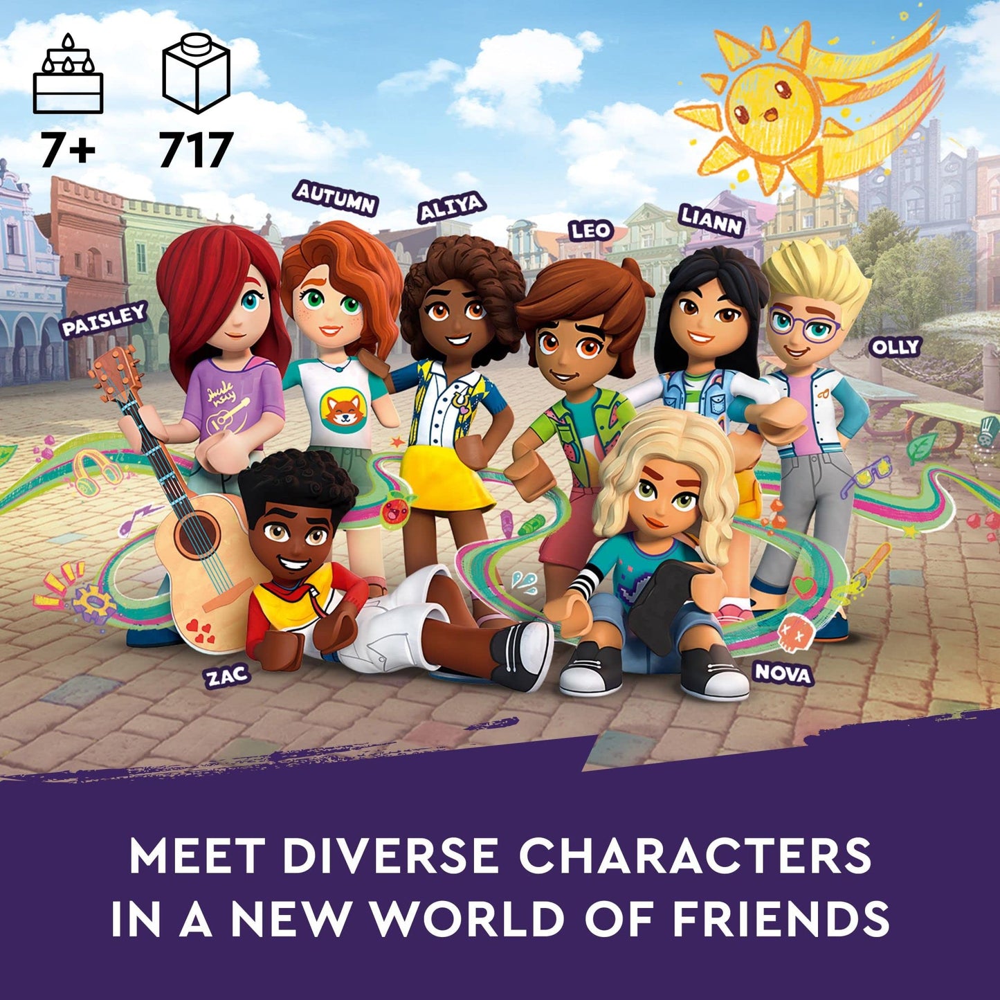 LEGO Friends Sea Rescue Boat 41734 – Ocean Rescue Toy Set for Kids 7+ with Mini-Dolls & Submarine