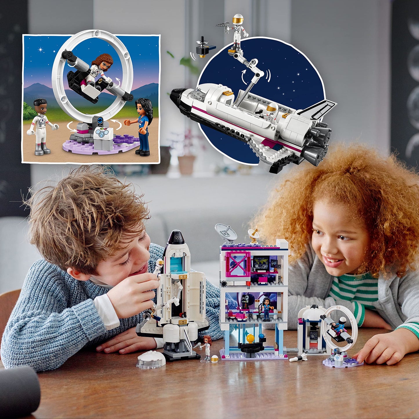LEGO Friends Olivia’s Space Academy Shuttle Rocket 41713 – Space Toy for Kids 8+