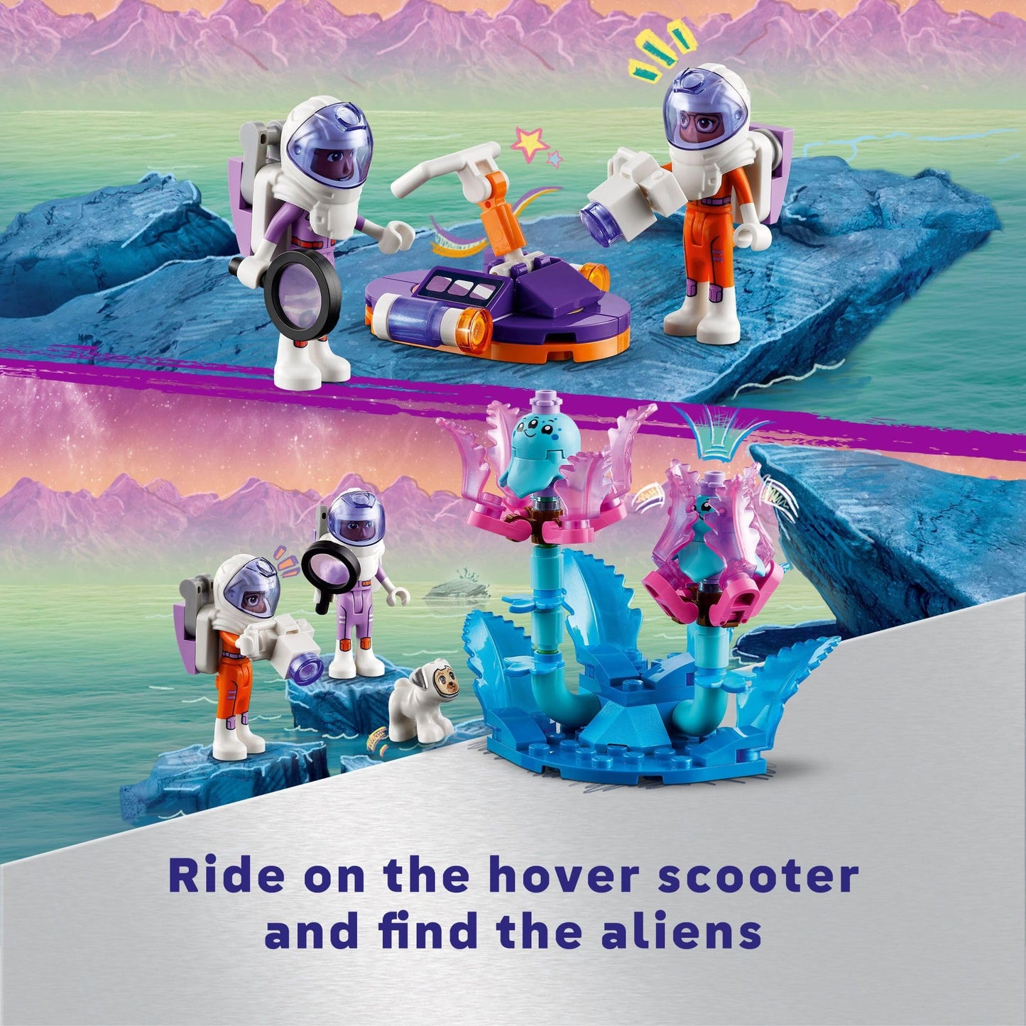 LEGO Friends Space Research Rover 42602 – Space Toy with Mini-Dolls and Dog