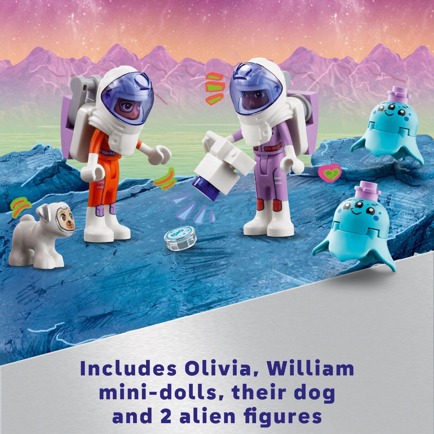 LEGO Friends Space Research Rover 42602 – Space Toy with Mini-Dolls and Dog